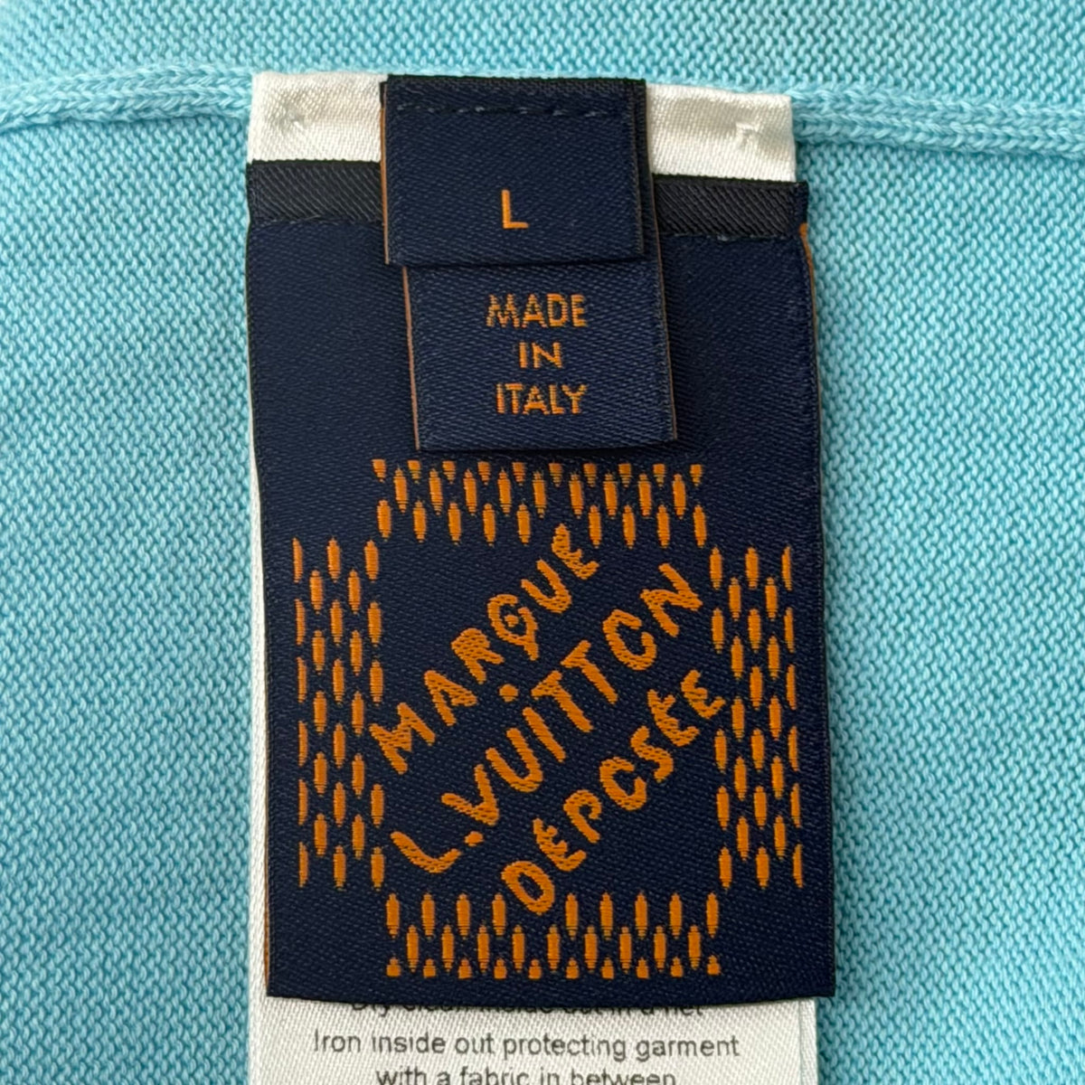 Louis Vuitton Dog Embroidery Knit Tee