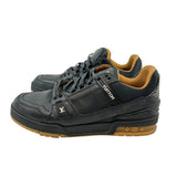 Louis Vuitton Trainer Black Gum Sole