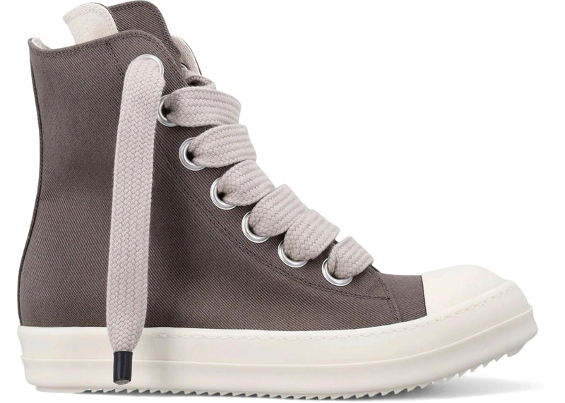 Rick Owens DRKSHDW Temple Jumbo Lace Sneaks Dark Dust Milk