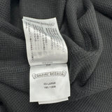 Chrome Hearts Horseshoe Thermal Waffle Tee Black