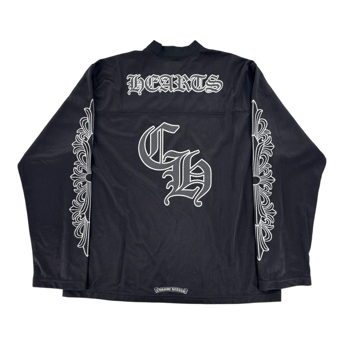 Chrome Hearts Stadium Mesh L/S Jersey Black