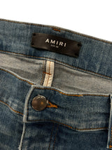 Amiri Stack Jeans River Indigo