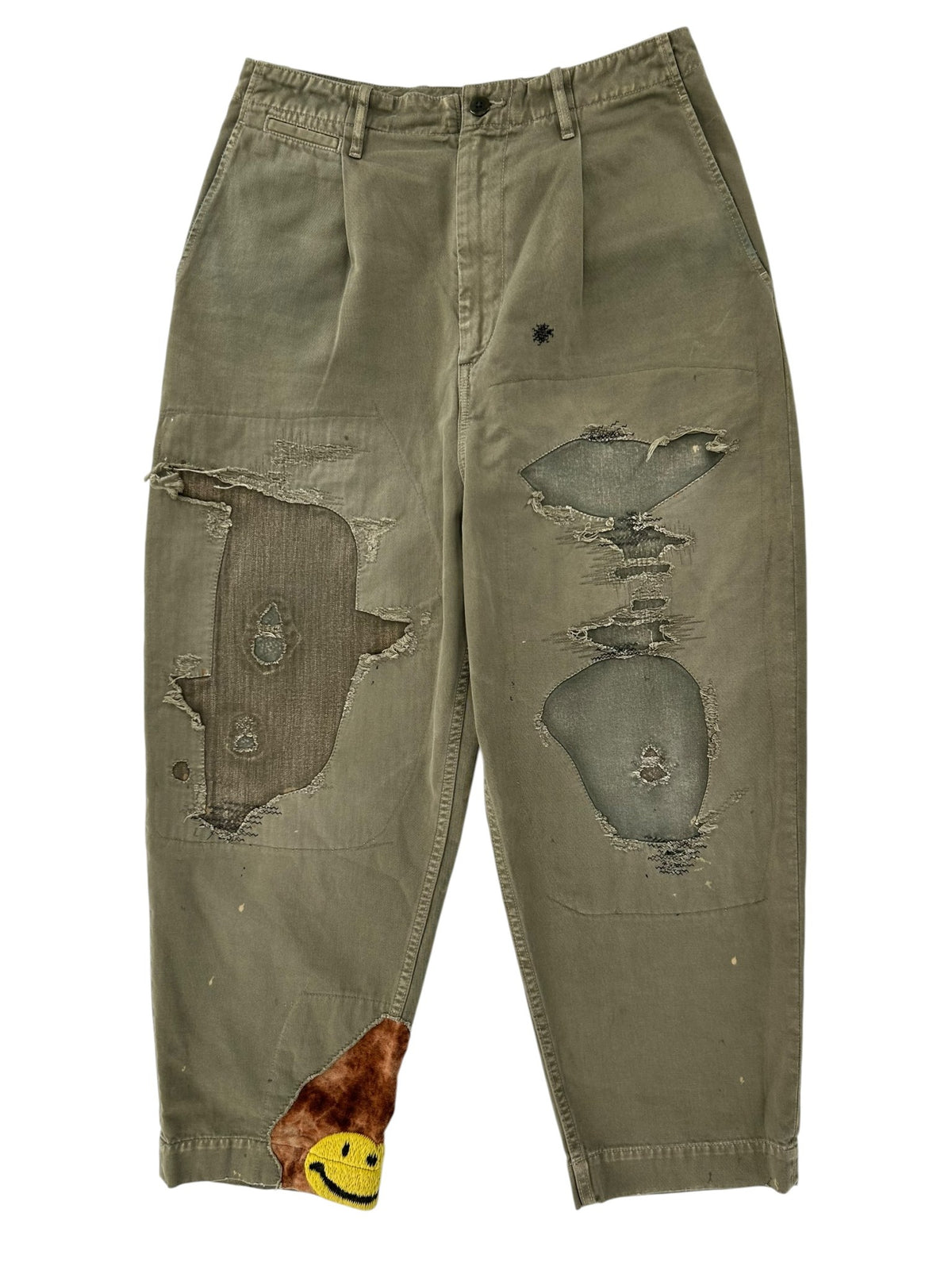 Kapital Katsuragi High Waisted Nime Pants