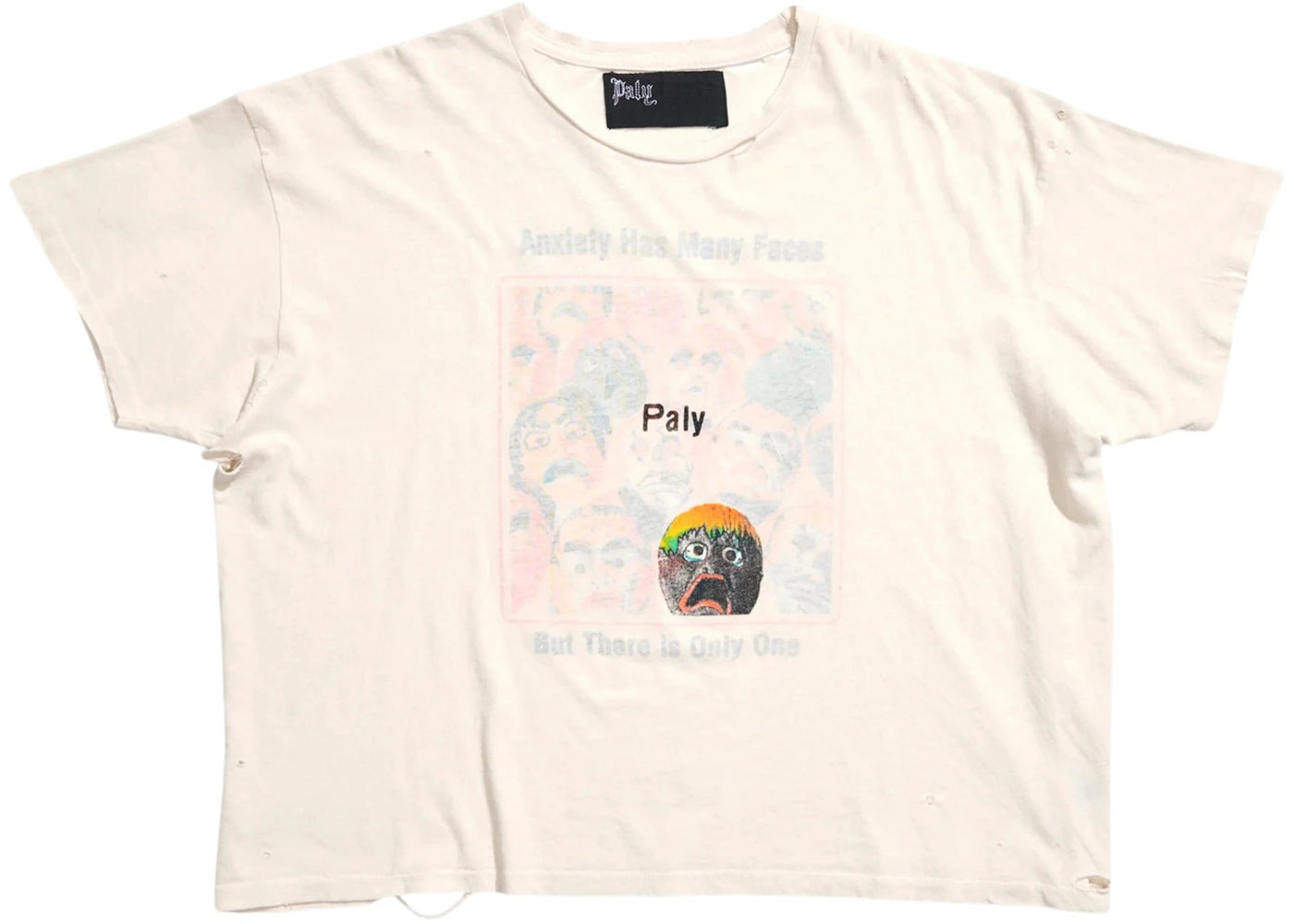 Paly Anxiety Tee White