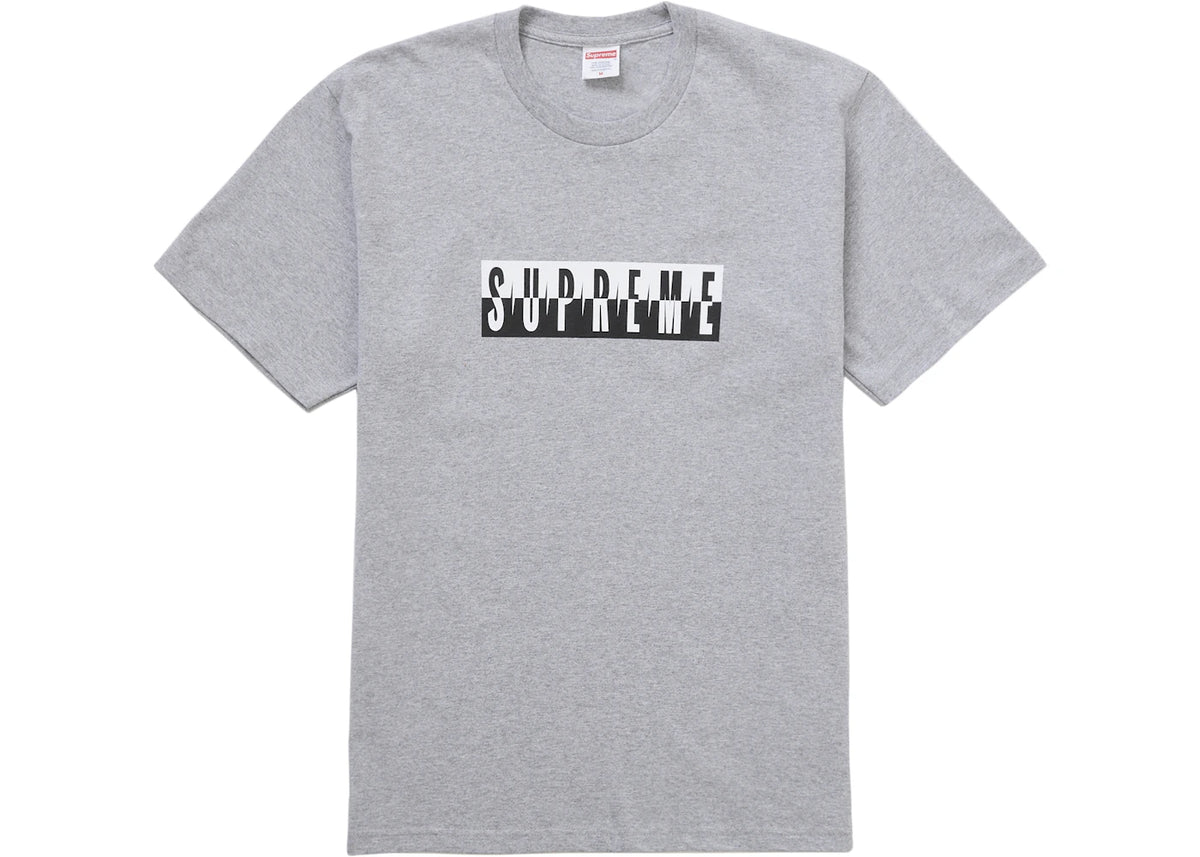 Supreme Split Tee (FW25) Heather Grey