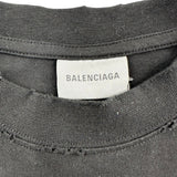Balenciaga Scaré Coeur Oversized Tee Black