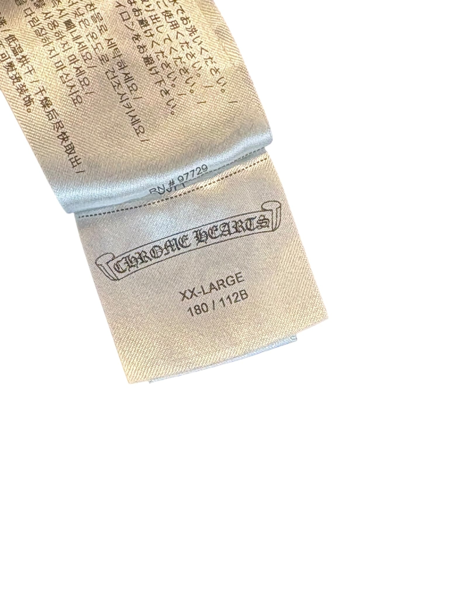 Chrome Hearts Scroll Logo Sweatpants Black