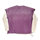 Satoshi Nakamoto 1977 Dirtbike Thermal Tee Washed Purple