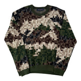 Louis Vuitton Damier Cotton Jacquard Pullover Green