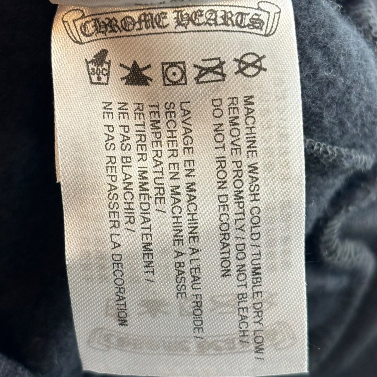 Chrome Hearts Online Exclusive Floral Sweatpants Black