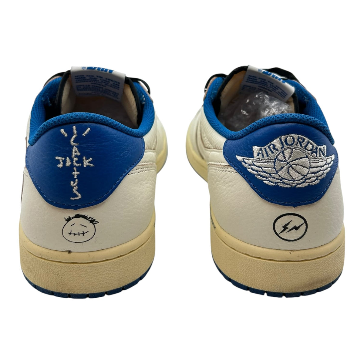 Jordan 1 Retro Low OG SP Fragment x Travis Scott Sail Military Blue