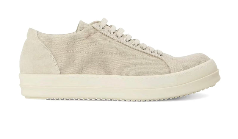 Rick Owens DRKSHDW Temple Vintage Sneaks Cream