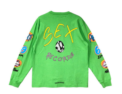 Chrome Hearts Matty Boy Sex Records Tee Green
