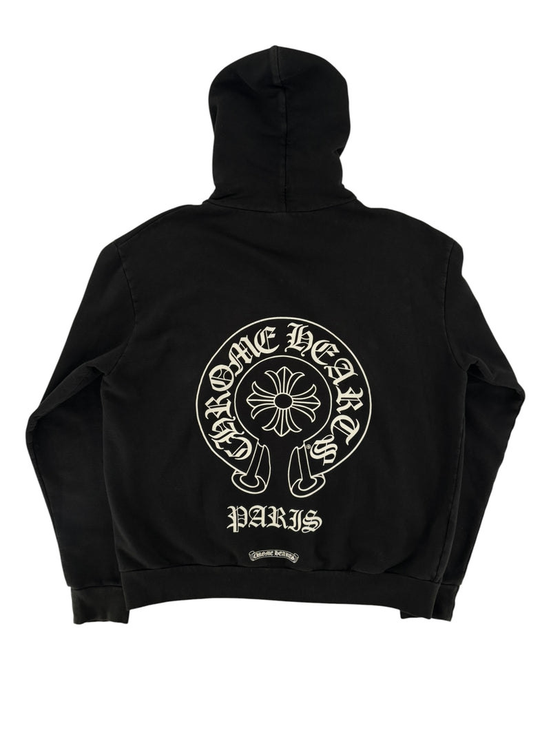 Chrome Hearts Horsehoe Paris Exclusive Hoodie Black