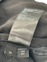Amiri Multi Logo Patch Denim Black