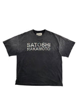 Satoshi Pearl Studded Logo Tee Black