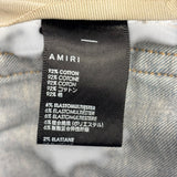 Amiri Mx2 Plaid Biker Jeans