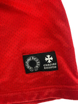 Chrome Hearts Matty Boy Mesh Long Sleeve Jersey Red
