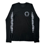 Chrome Hearts Horseshoe Thermal Waffle Tee Black