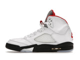 Jordan 5 Retro Fire Red Silver Tongue (2020)