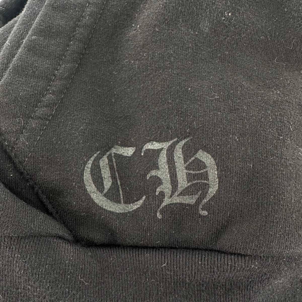Chrome Hearts T Bar Logo USA Hoodie Black