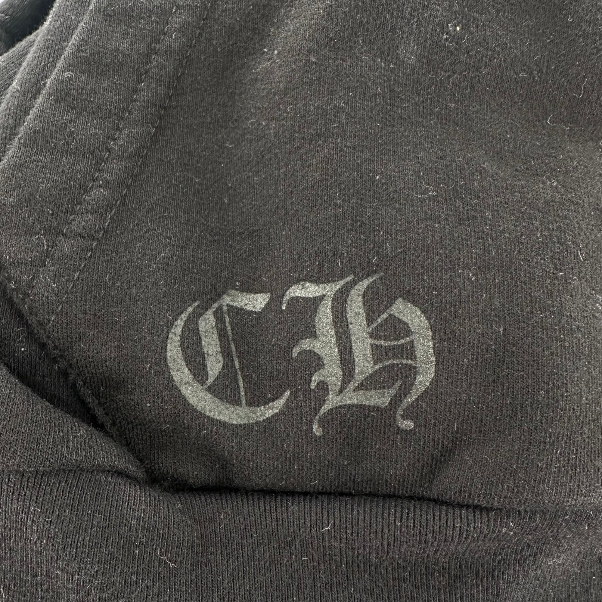 Chrome Hearts T Bar Logo USA Hoodie Black