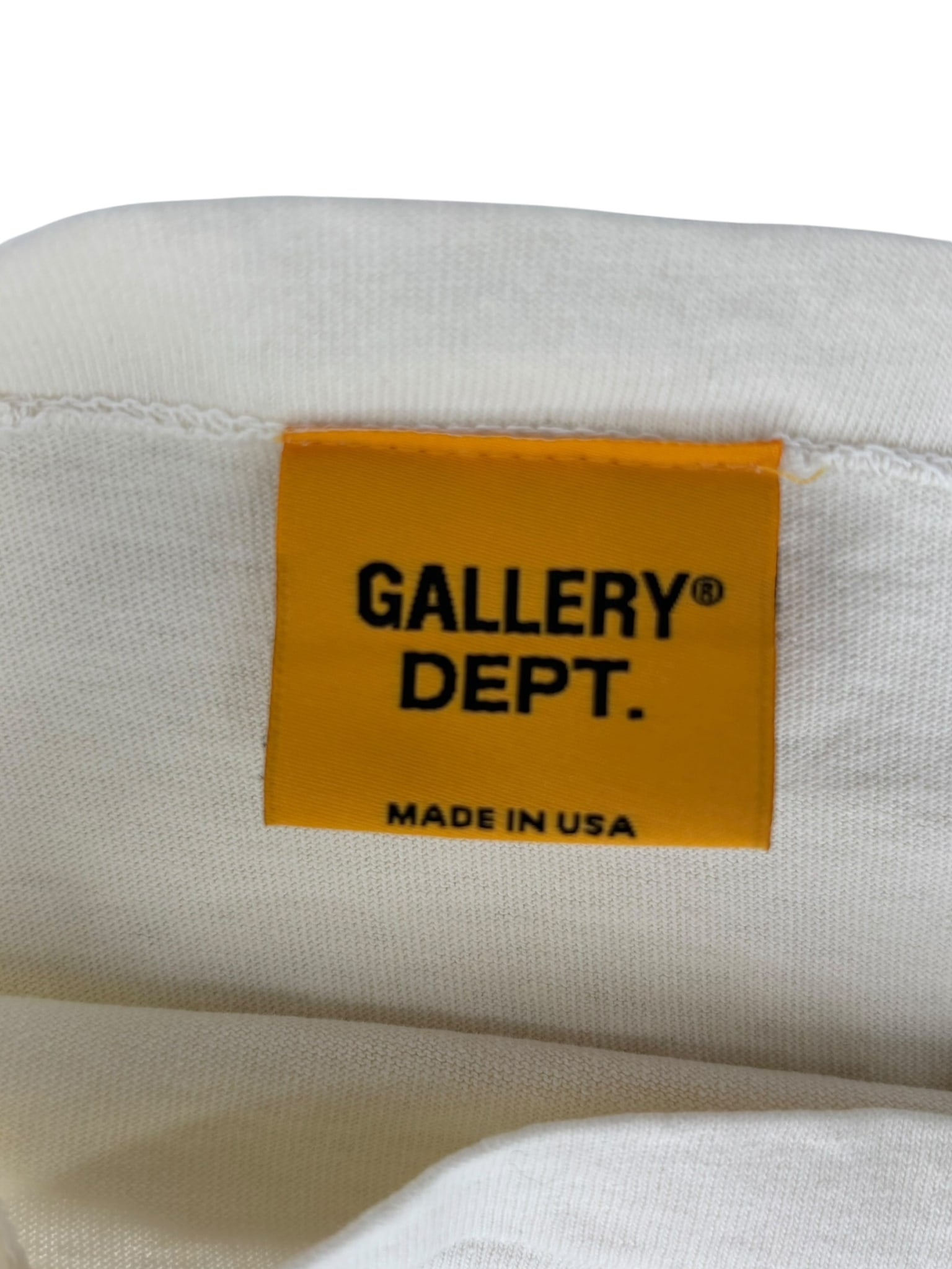 Gallery Dept. Drive Thru Boxy Fit Tee Cream
