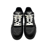 Louis Vuitton Trainer Black Embossed Monogram
