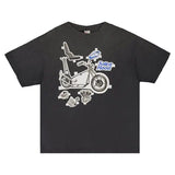 Saint Mxxxxxx x Neighborhood Bike Tee Black