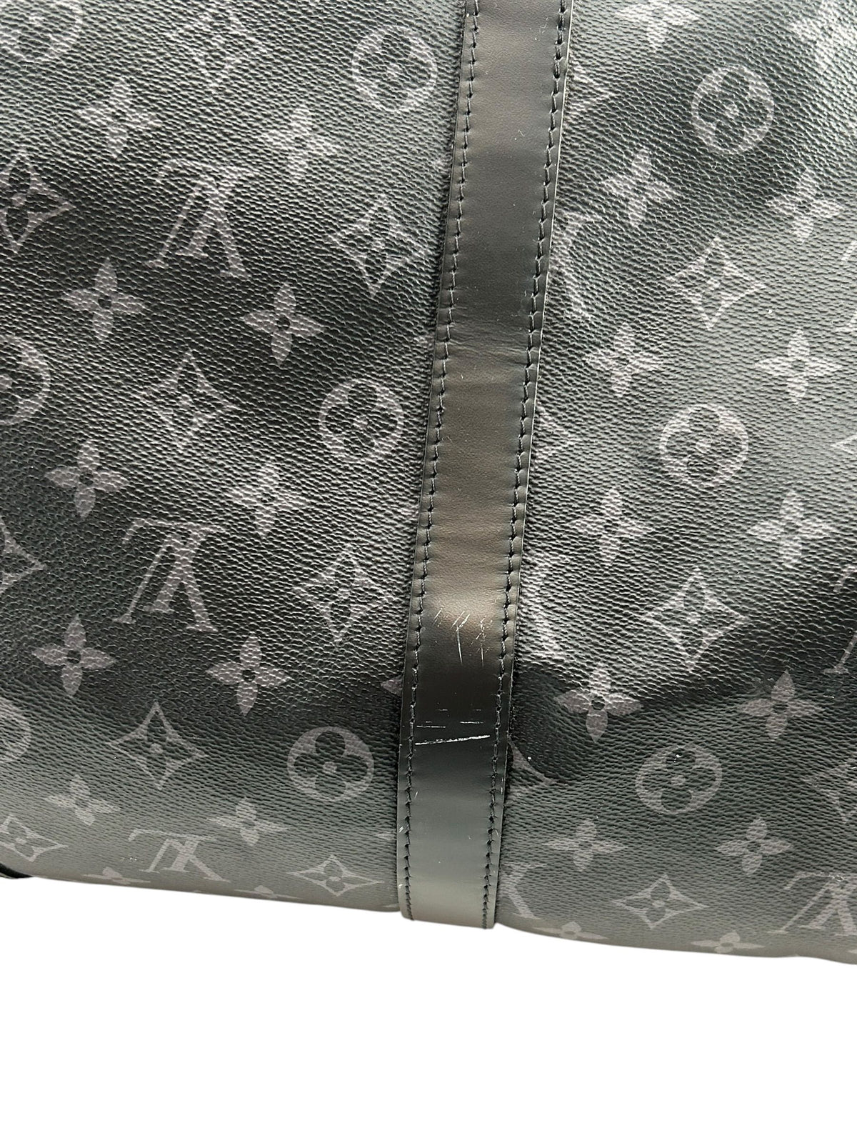 Louis Vuitton Monogram Eclipse Keepall Bandoulière 55