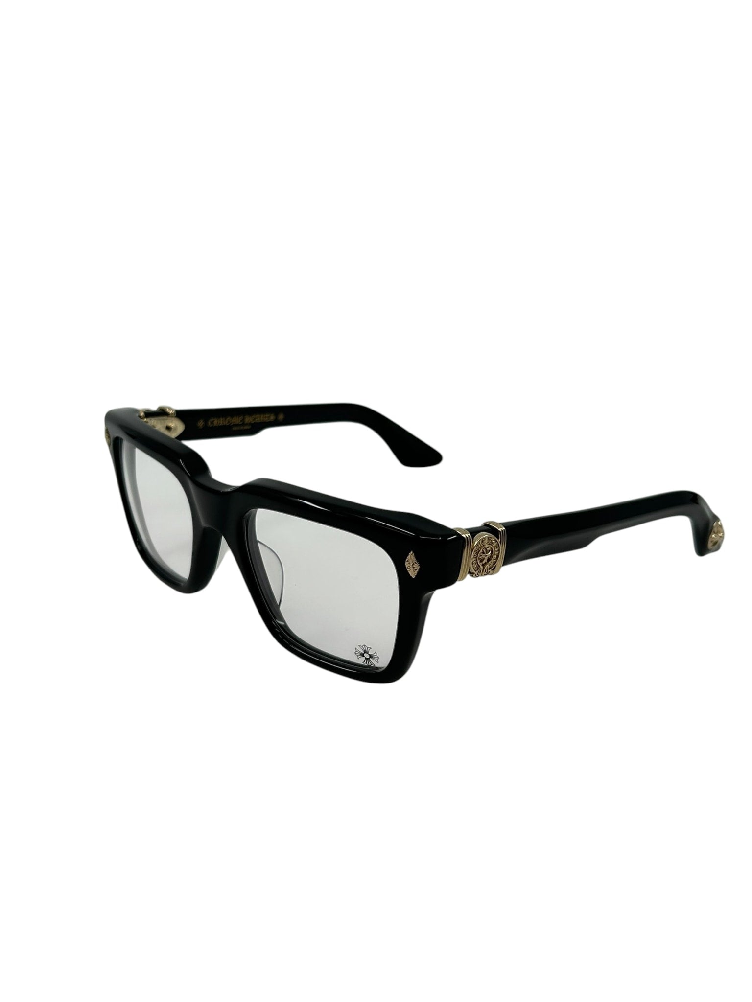 Chrome Hearts Hallamanass Glasses Black/Gold