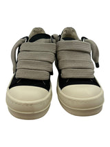 Rick Owens Jumbo Low Canvas Sneaker Black