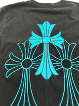 Chrome Hearts Triple Cross Logo S/S T-Shirt Black