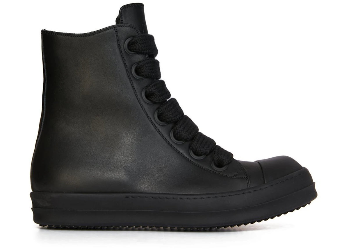 Rick Owens Lido Ramones High Top Black