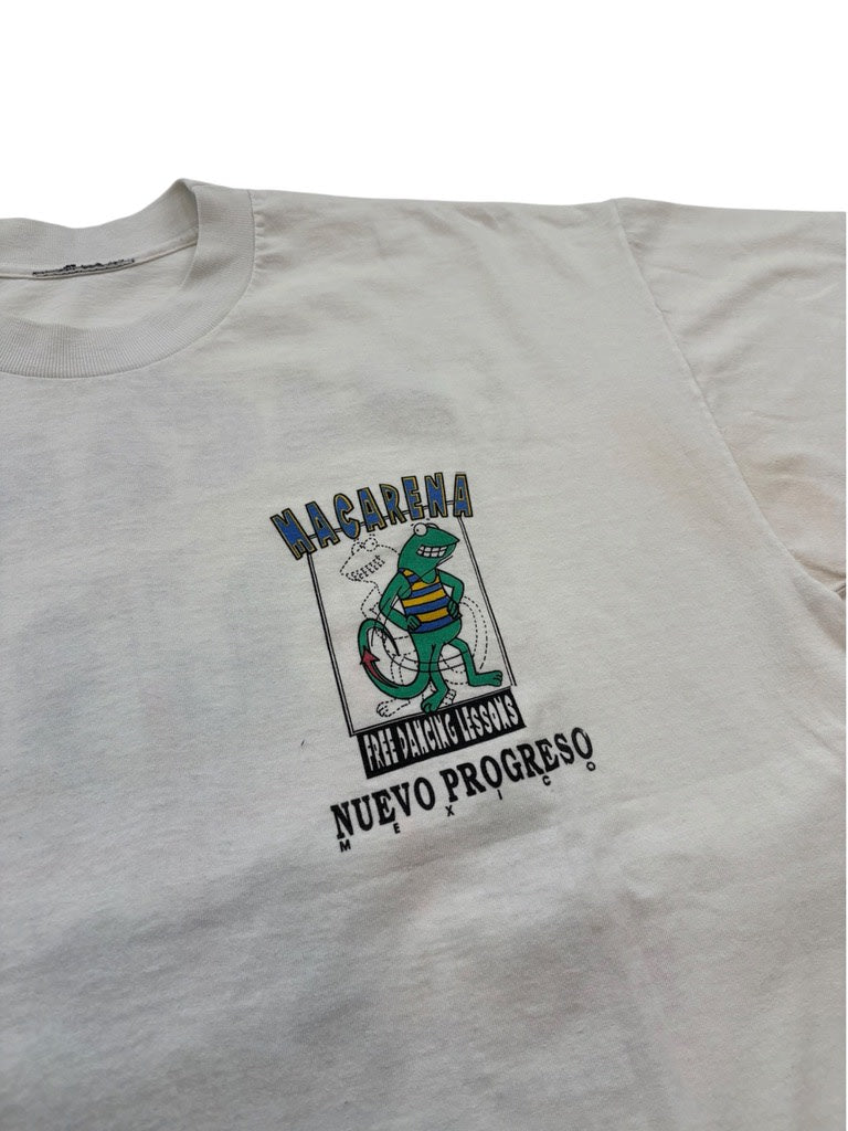 MACARENA Dance Lesson Tee White