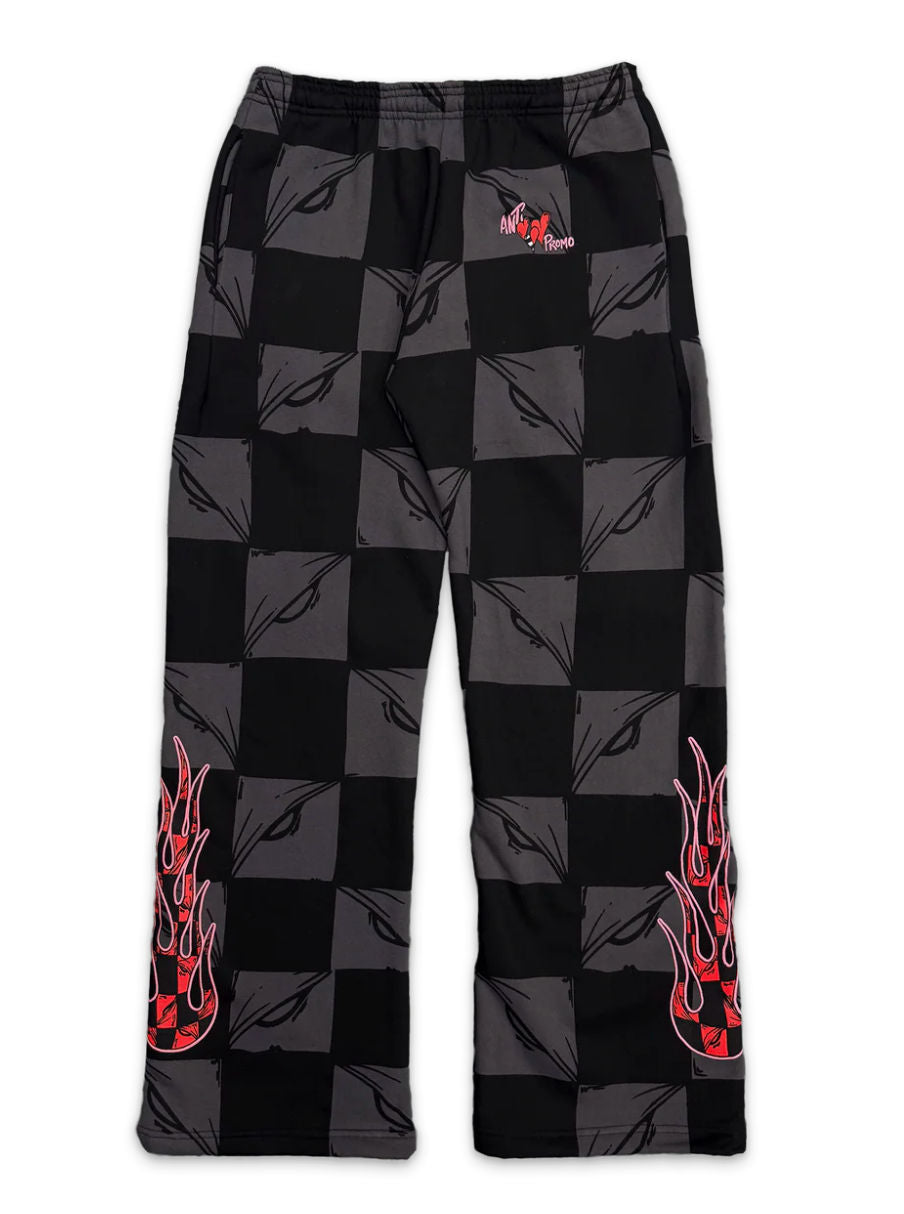 Matty Boy Anti Promo 99Eyes Flame Sweatpants