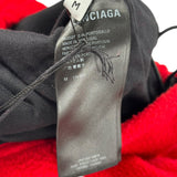 Balenciaga Full-zip Fleece "Red" Shirt