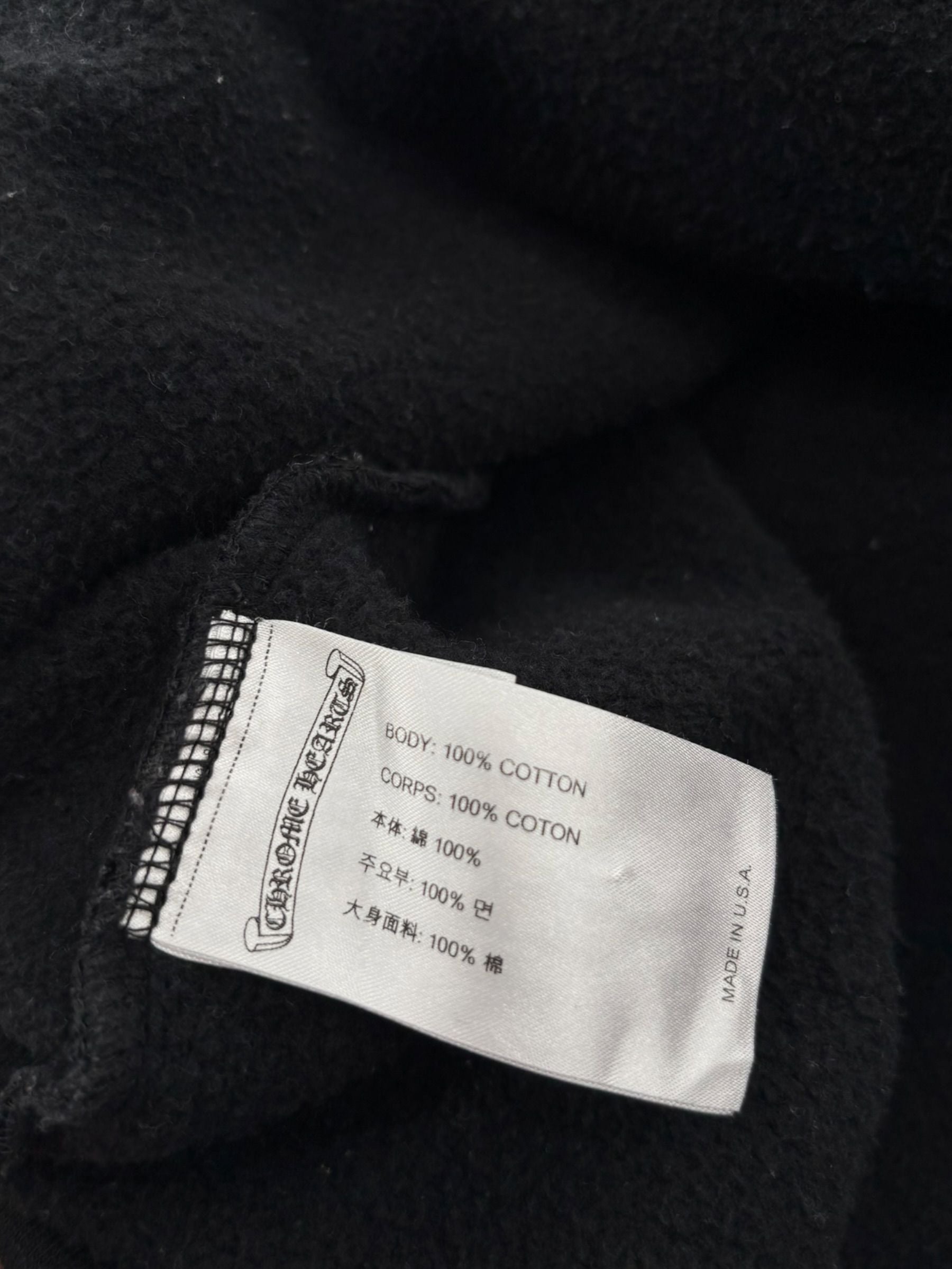 Chrome Hearts Made In Hollywood Plus Cross Hoodie