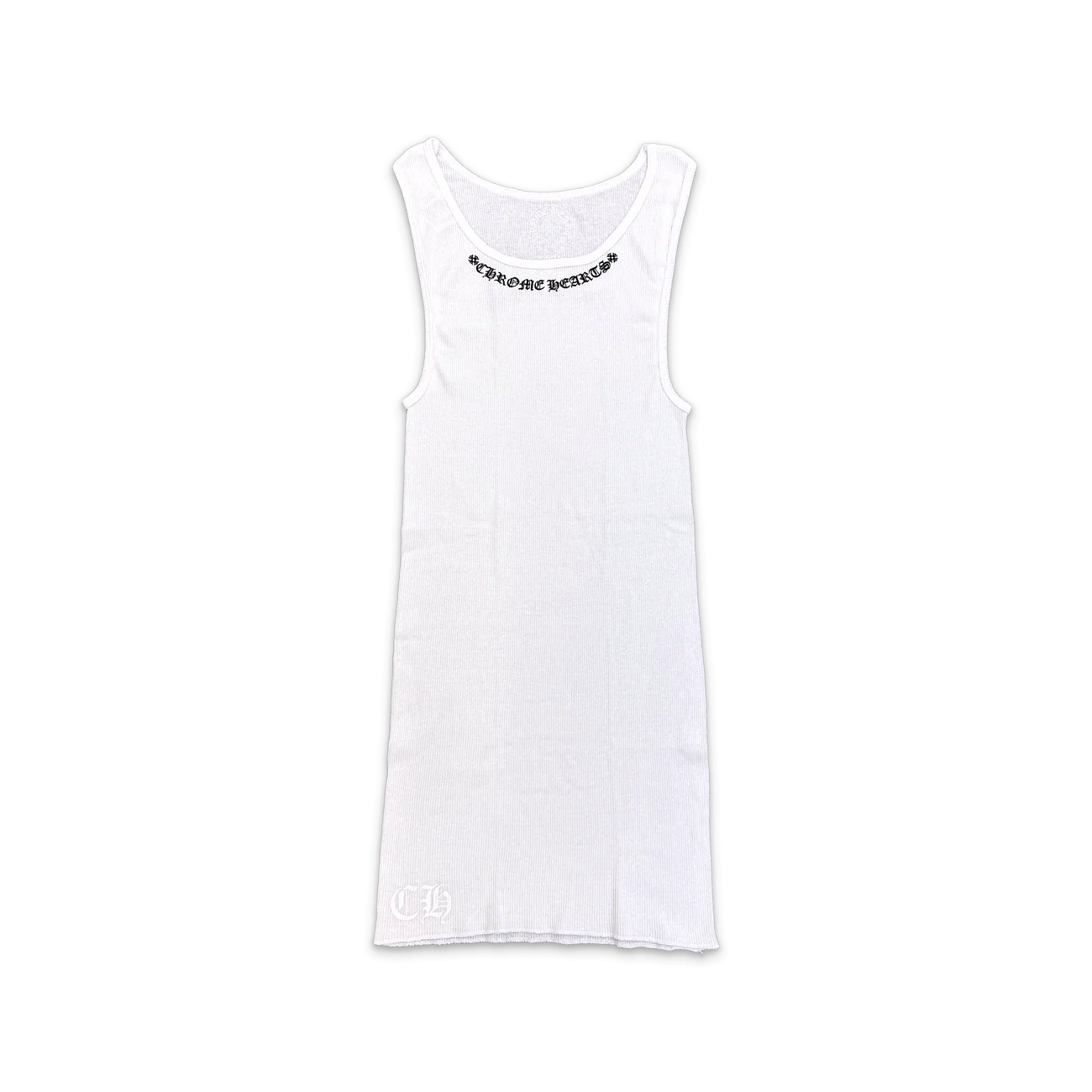 Chrome Hearts T-Bar Logo Tank White