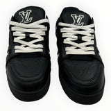 Louis Vuitton Trainer Black Embossed Monogram