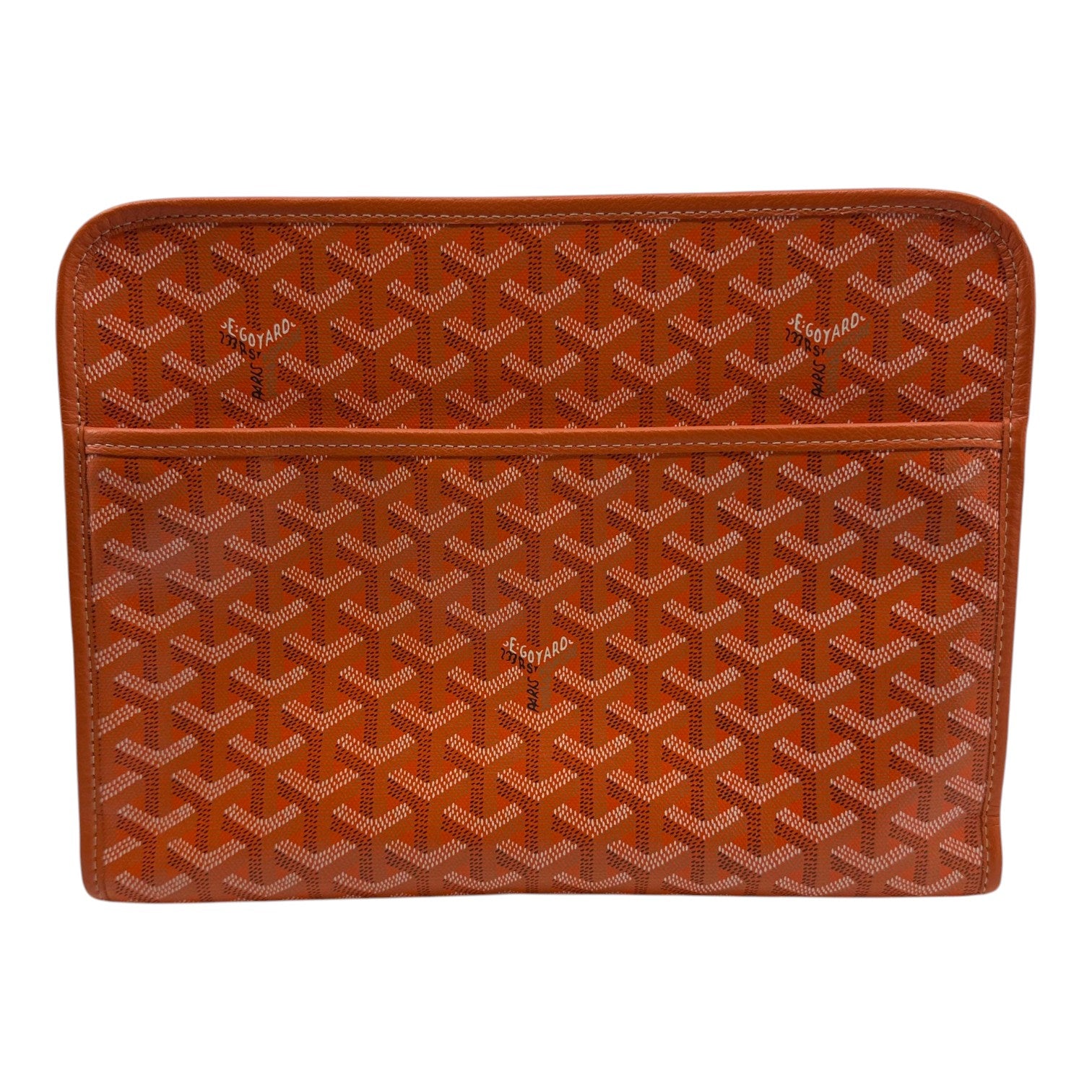 Goyard Jouvence Toiletry Bag GM Orange