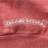 Chrome Hearts x Drake Certified Chrome Hand Dyed Hoodie Red