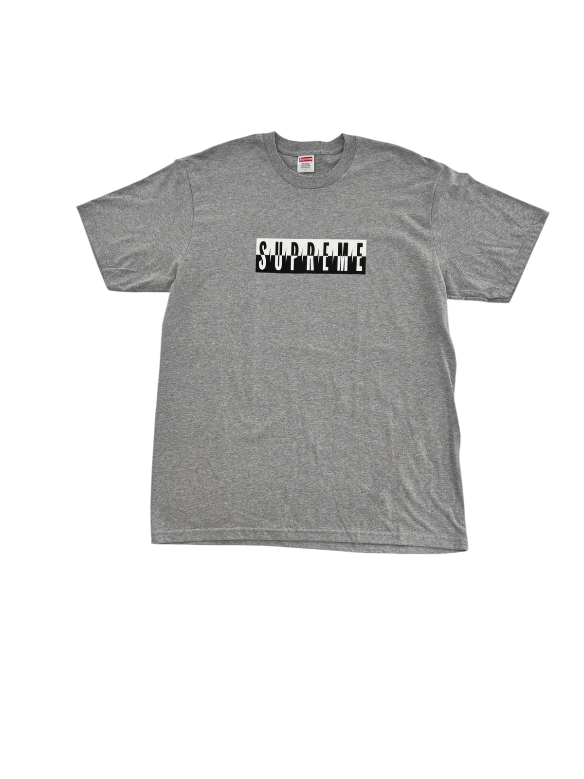 Supreme Split Tee (FW25) Heather Grey