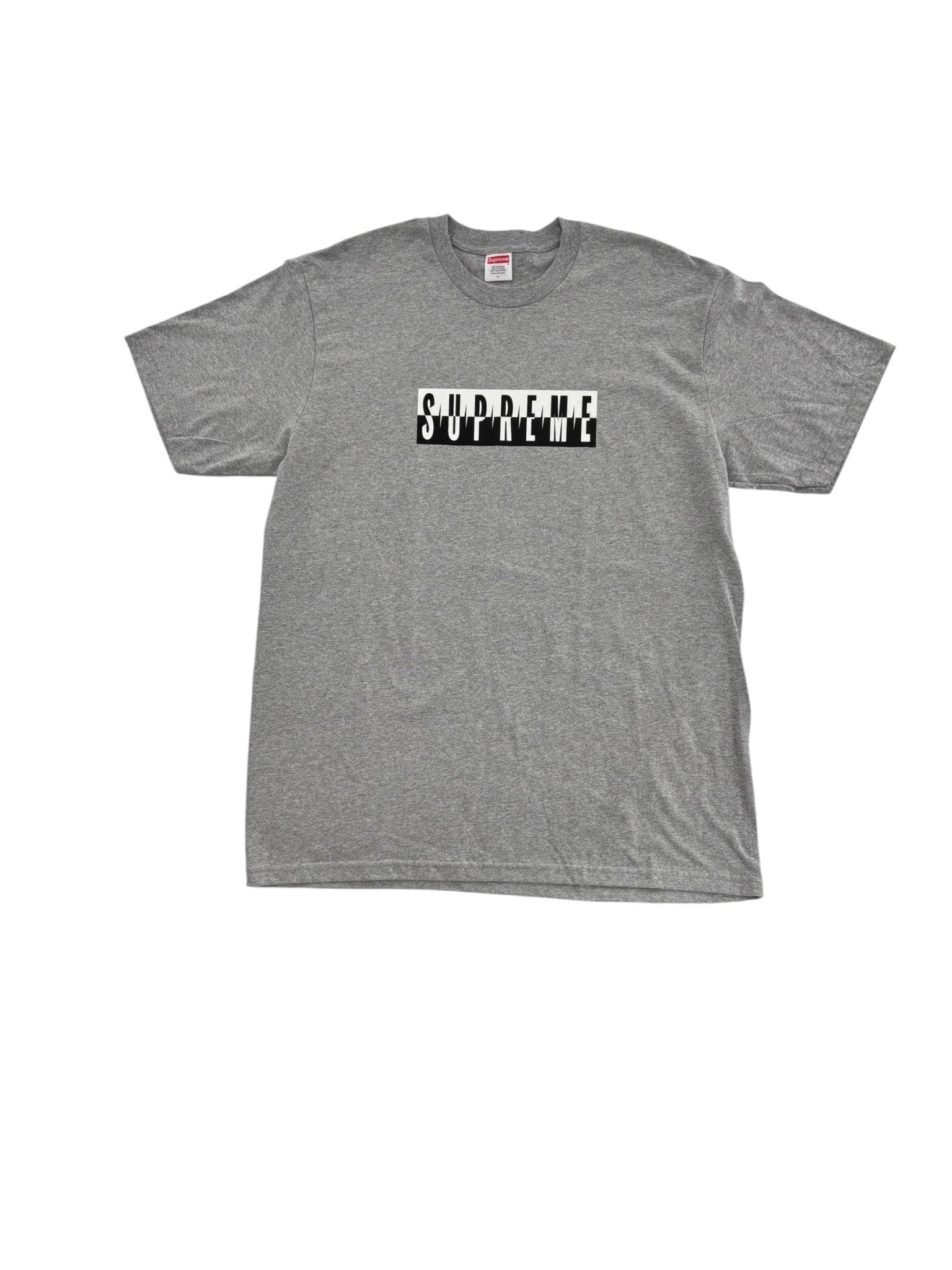 Supreme Split Tee (FW25) Heather Grey
