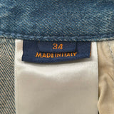 Louis Vuitton Denim Carpenter Shorts Blue
