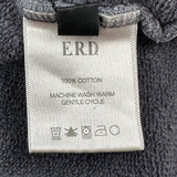 ERD Lips Lock Hoodie Grey