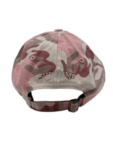 Supreme Pigment Coated S Logo 6-Panel Pink Camo