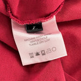 ERD Thrashed Logo Long-Sleeve Pocket T-Shirt Red