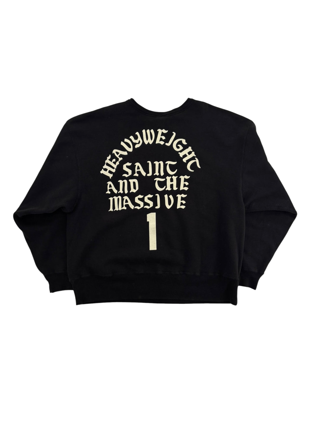 Saint Michael It's Saint Crewneck Black