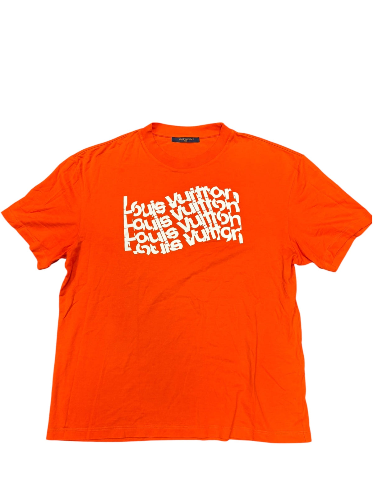 Louis Vuitton Graphic Print Tee Orange